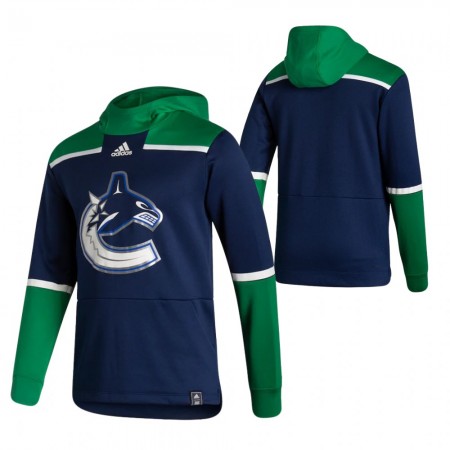 Vancouver Canucks Blank 2020-21 Reverse Retro Pullover Mikiny Hooded - Pánské